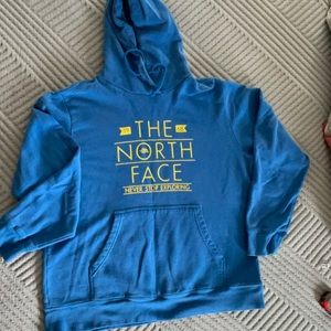 Blue Northface Hoodie XL